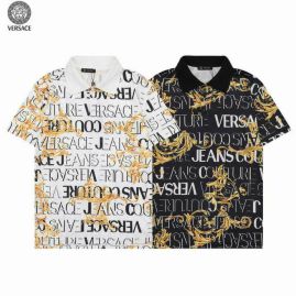 Picture of Versace Polo Shirt Short _SKUVersacem-3xlwyt0221016